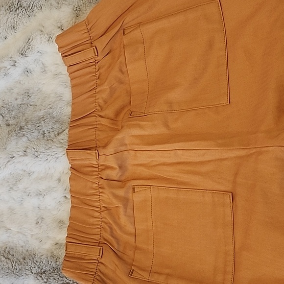 LOFT Women's Mustard Pull-On Waistband Pants Size XS - Picture 4 of 7